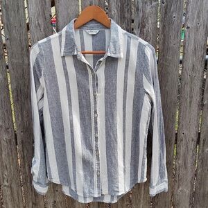 Orvis Striped Long-Sleeve Button-Up Shirt